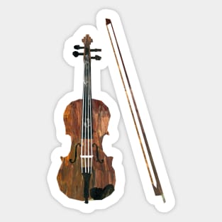 Violin Sticker